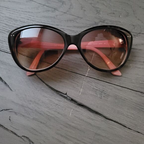 Kate Spade Sunglasses Angelique/S Cat-Eye 0JUH/Y6 Havana Pink 55mm Cute - Picture 1 of 8